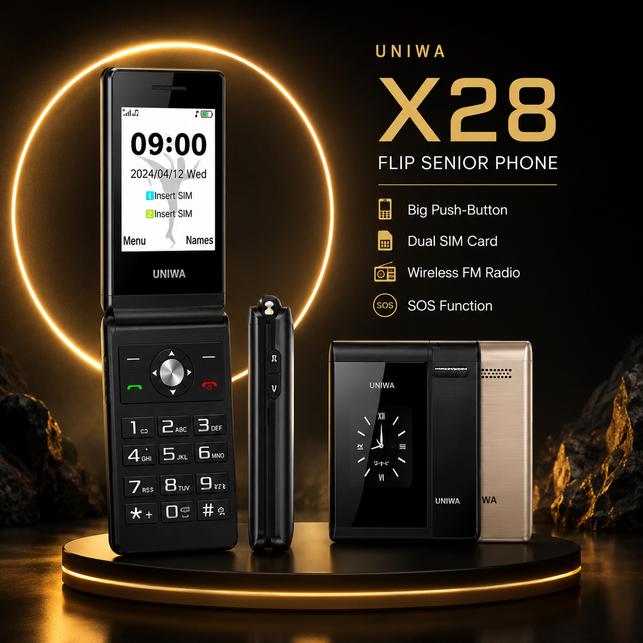 UNIWA X28 | Flip Classic